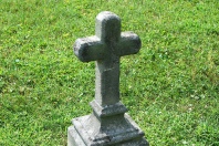 tombstone cross