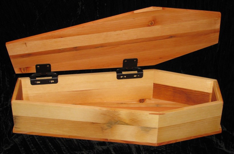 pine coffin