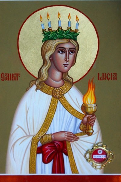 St Lucy crown