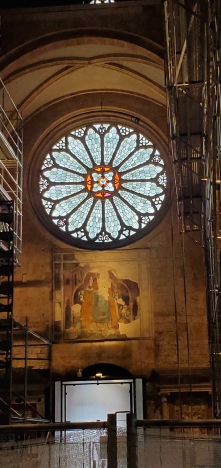 Trent Duomo nave rose window