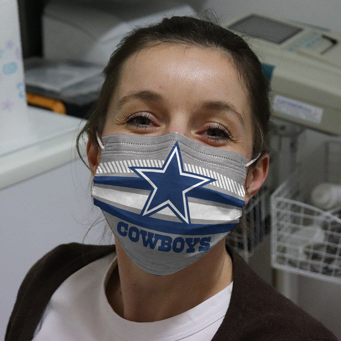 Cowboys face mask